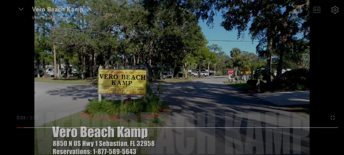 Vero Beach Kamp Rv Park