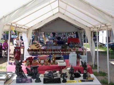 Flea Market At Menge